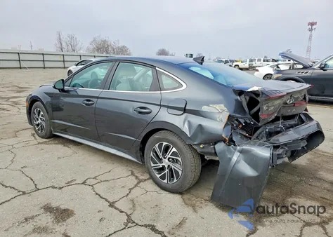 2021 Hyundai Sonata Hybrid из США, поврежденный, VIN KMHL24JJ6MA026703